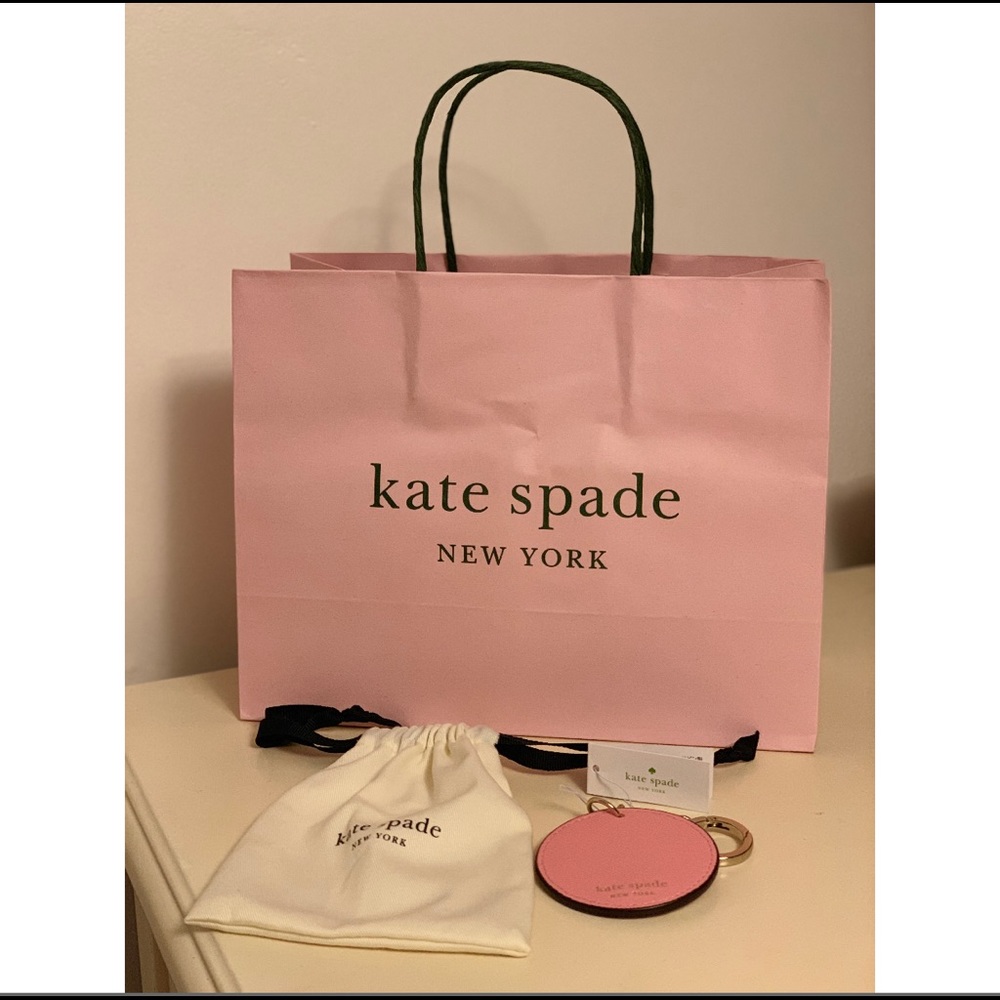 ‼️ SOLD ‼️Kate Spade Two-Sided Keychain